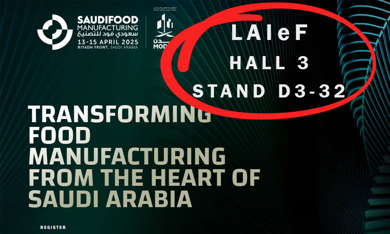 LAIeF en Saudi Food Manufacturing 2025  