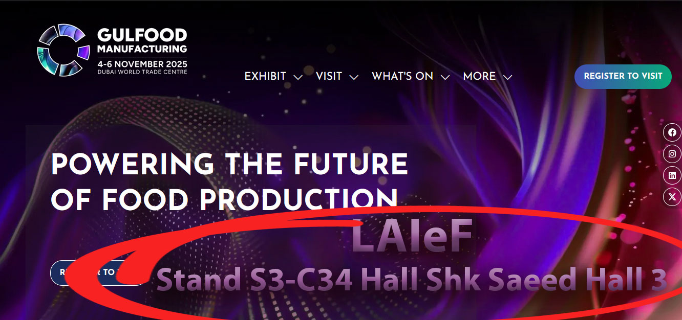 LAIeF at Gulfood Manufacturing 2025