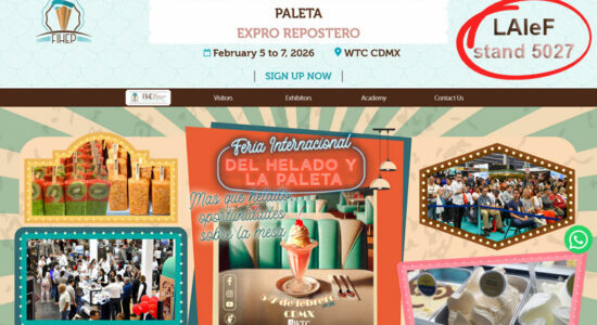 Feria Internacional del Helado y la Paleta 2026 con LAIeF