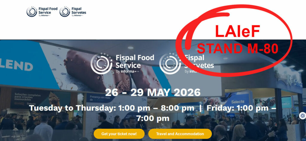 LAIeF will be at Fispal Food Service 2026