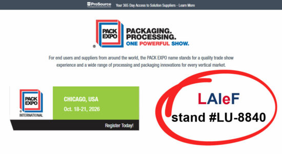 PACK EXPO International 2026: LAIeF sarà presente a Chicago