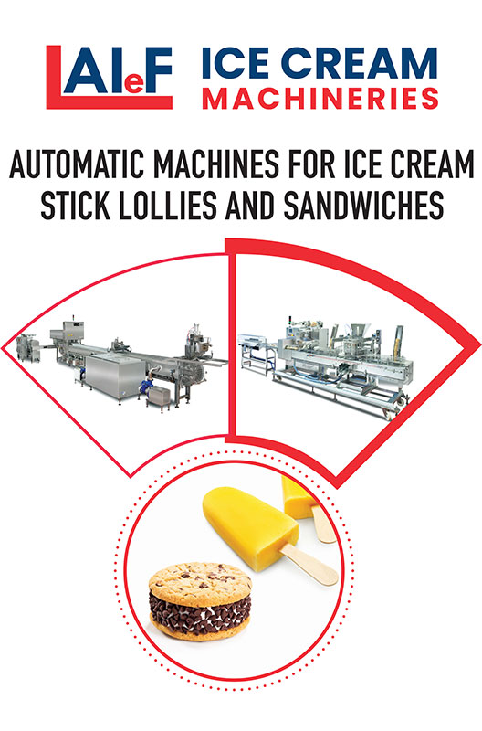 LAIeF Srl, azienda italiana leader nella produzione di macchinari per gelato industriale.