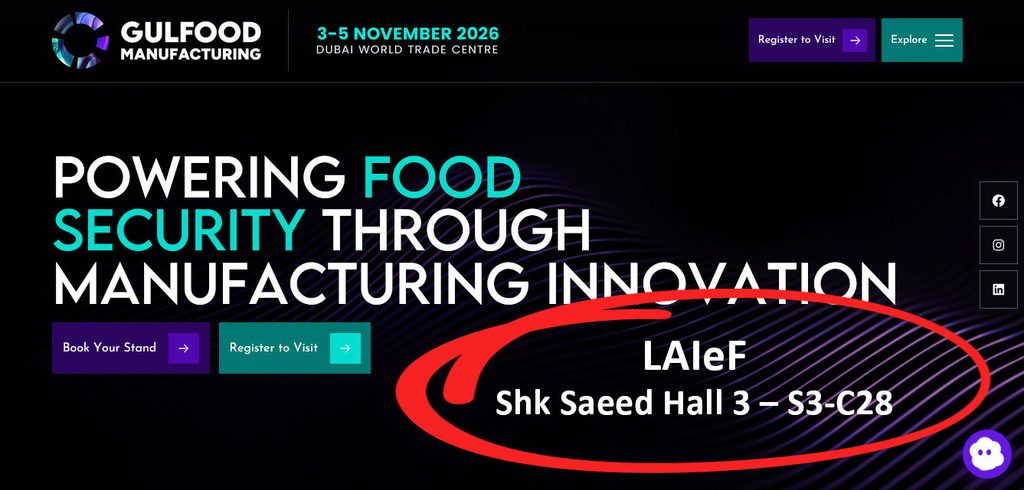 LAIeF al Gulfood Manufacturing 2026